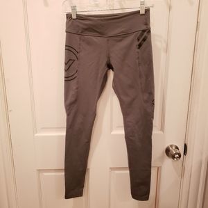 Gray Virus Compression Tights